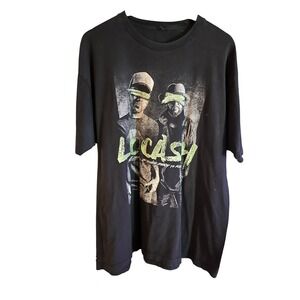 Locash T Shirt‎ Band Graphic Tee Black Ready To Ride Mens XL